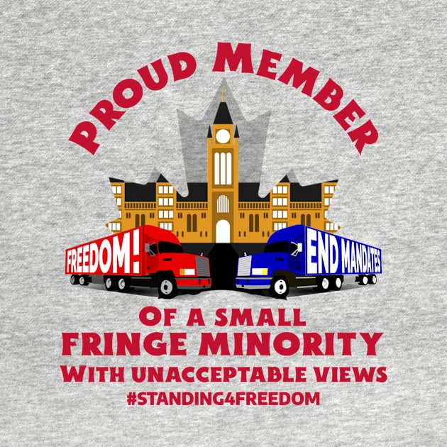 Proud Member of a Small Fringe Minority by mikepod